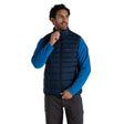 Craghoppers Mens Complite IX Insulated Vest - Blue/Navy (Windproof & Packable)