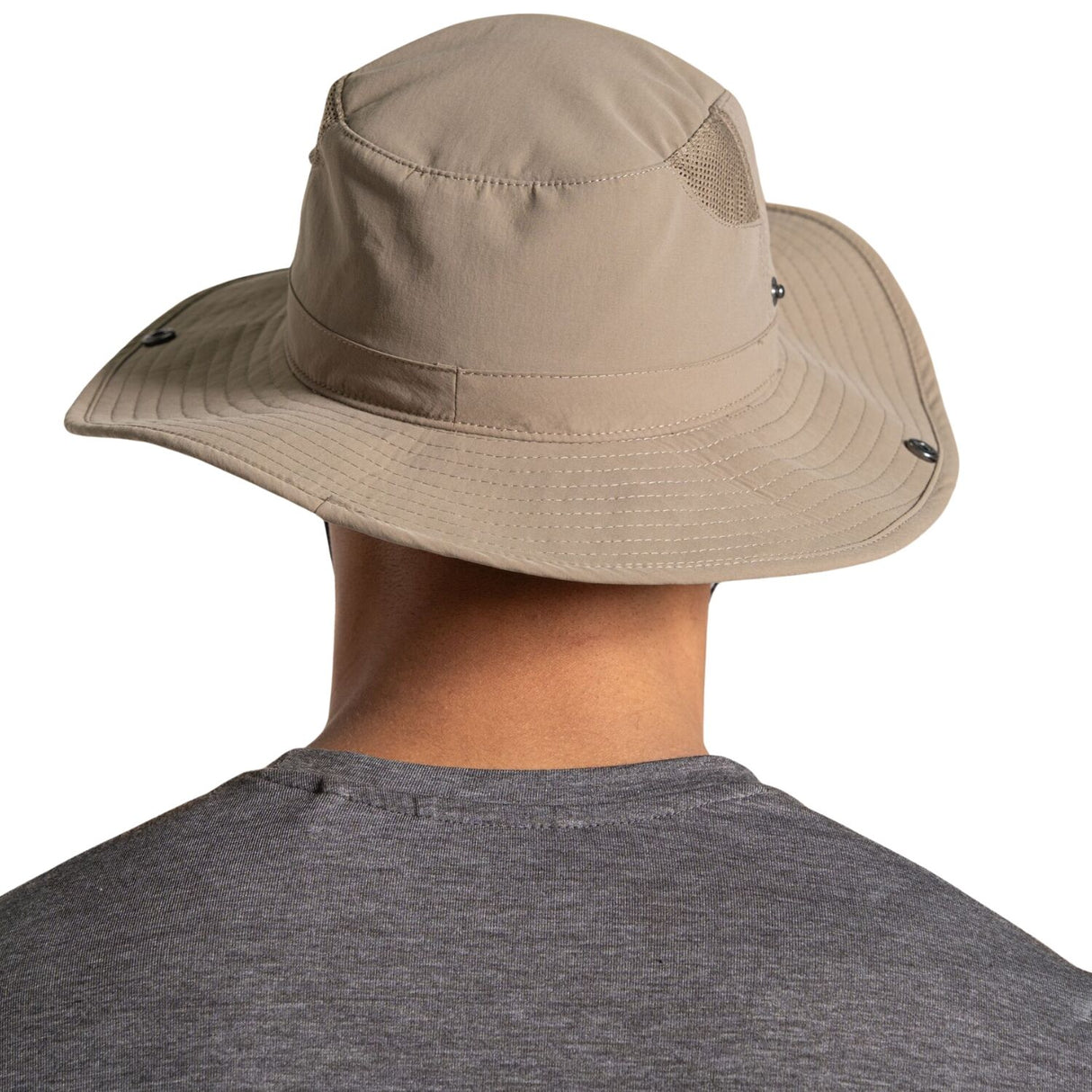 Craghoppers NosiLife Ranger Hat UPF 50+ Anti-Insect Lightweight Travel Safari Hat in Pebble