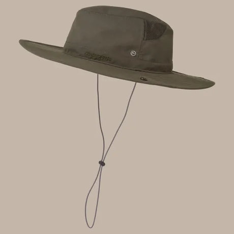 Craghoppers NosiLife Ranger Hat UPF 50+ Anti-Insect Lightweight Travel Safari in Woodland Green - M/L