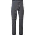 Craghoppers Kiwi Pro Convertible Stretch Trousers Pants (REGULAR) in Dark Lead
