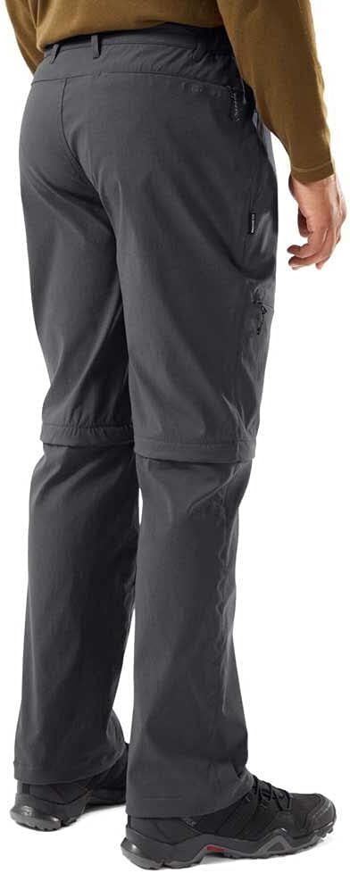 Craghoppers Kiwi Pro Convertible Stretch Trousers Pants (REGULAR) in Dark Lead