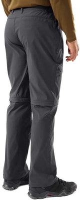 Craghoppers Kiwi Pro Convertible Stretch Trousers Pants (REGULAR) in Dark Lead