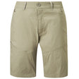 Craghoppers Kiwi Pro Short Mens 9"" Stretch UPF50+ Water Repellent Quick Dry in Pebble - 42""