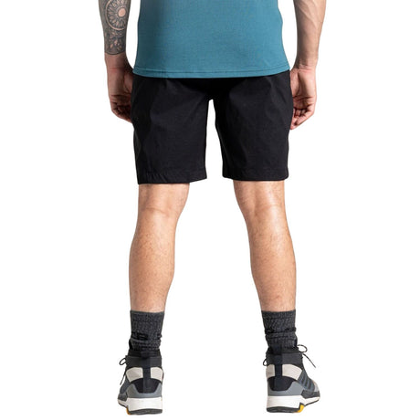 Craghoppers Mens Kiwi Pro Short 9" Stretch UPF50+ Water Repellent Quick Dry in Black