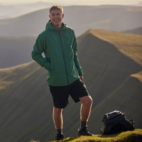 Craghoppers Mens Kiwi Pro Short 9" Stretch UPF50+ Water Repellent Quick Dry in Black