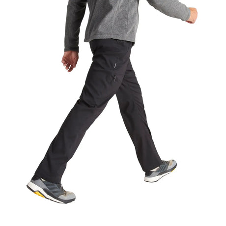 Craghoppers Kiwi Pro Waterproof Hiking Pants Mens Regular Fit Stretch UPF40+ in Black