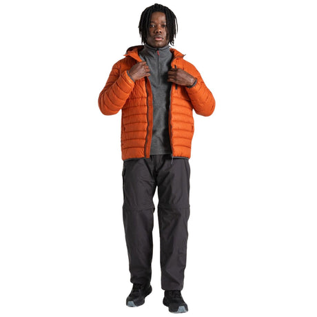 Craghoppers Kiwi Convertible Men’s Hiking Trousers Zip-Off UPF 50+ Water Repellent in Black Pepper