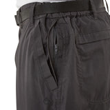 Craghoppers Kiwi Convertible Men’s Hiking Trousers Zip-Off UPF 50+ Water Repellent in Black Pepper