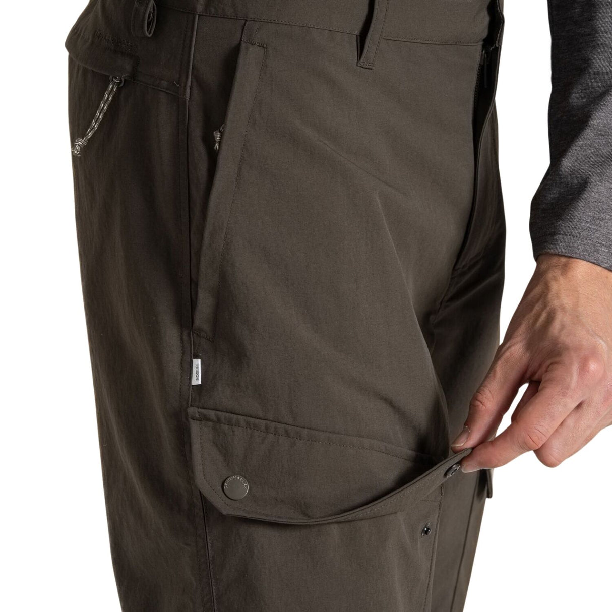 Craghoppers NosiLife Adventure Trouser III Mens Regular Fit Insect Repellent UPF50+ in Woodland Green