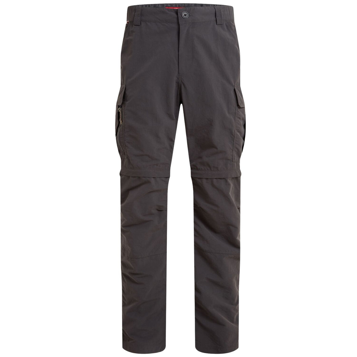 Craghoppers NosiLife Convertible Cargo Trousers III Men’s Anti-Insect Hiking Pants Zip-Off in Black Pepper