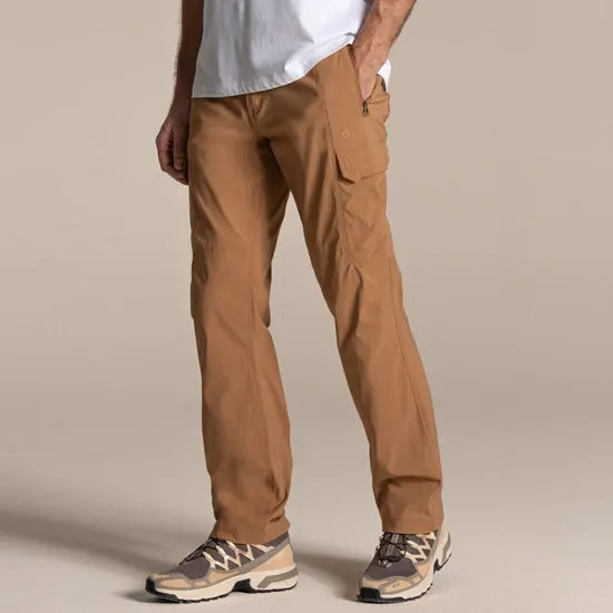Craghoppers Mens Kiwi Pro Cargo Stretch Trousers Pants (Regular) in Boulder