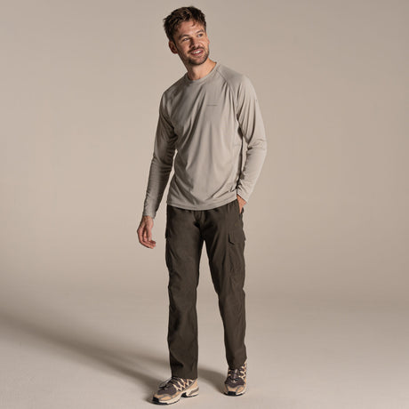 Craghoppers Kiwi Pro Cargo Stretch Trousers Pants (Regular) in Woodland Green