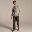 Craghoppers Mens Kiwi Pro Cargo Stretch Trousers Pants (Regular) in Woodland Green