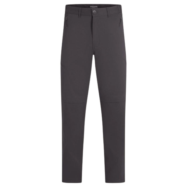 Craghoppers Mens Kiwi Pro III Convertible Stretch Trousers Pants (Regular) in Dark Lead