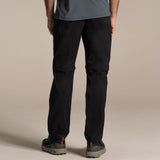 Craghoppers Mens Kiwi Pro III Convertible Stretch Trousers Pants (Regular) in Black