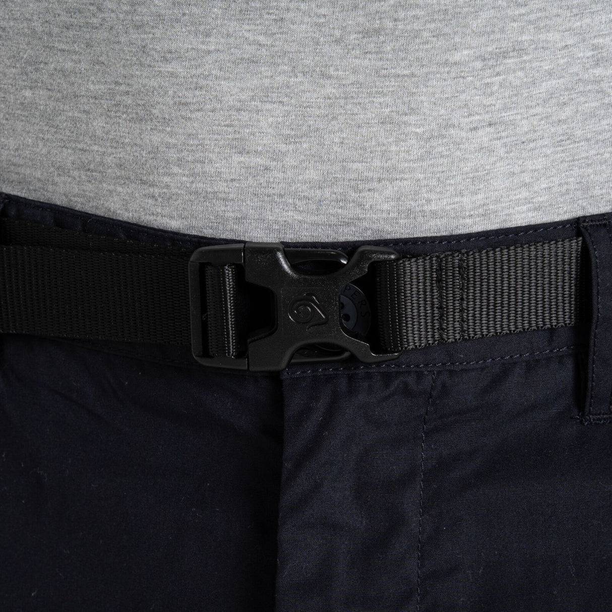 Craghoppers Mens Kiwi Classic Trouser UPF50+ Hiking Pants Quick Dry Recycled in Dark Navy