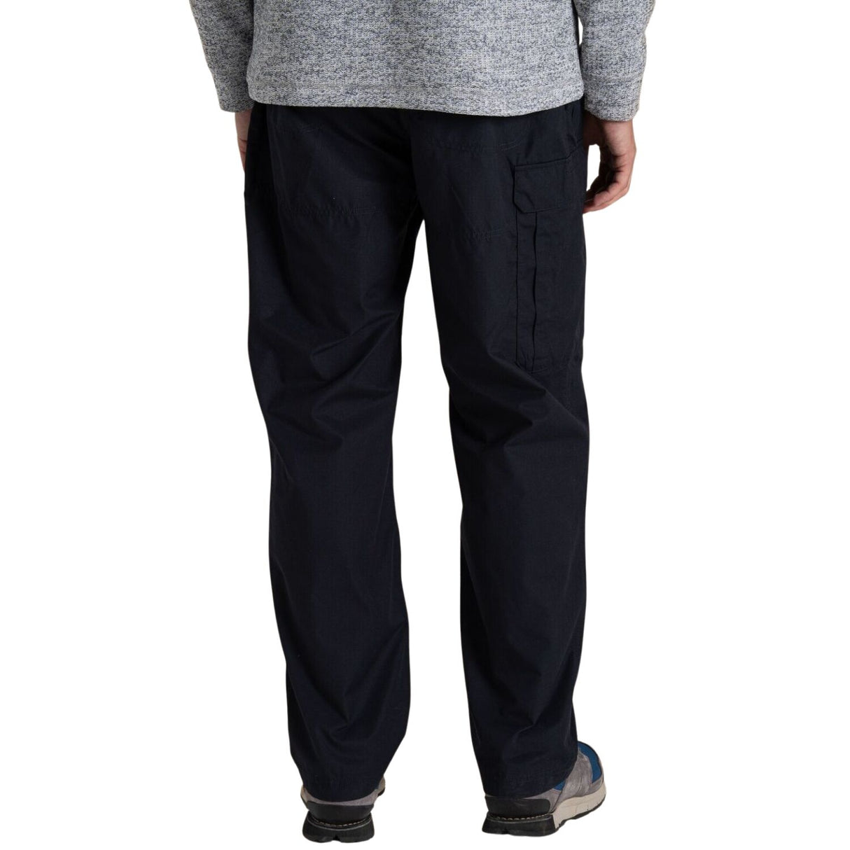 Craghoppers Mens Kiwi Classic Trouser UPF50+ Hiking Pants Quick Dry Recycled in Dark Navy