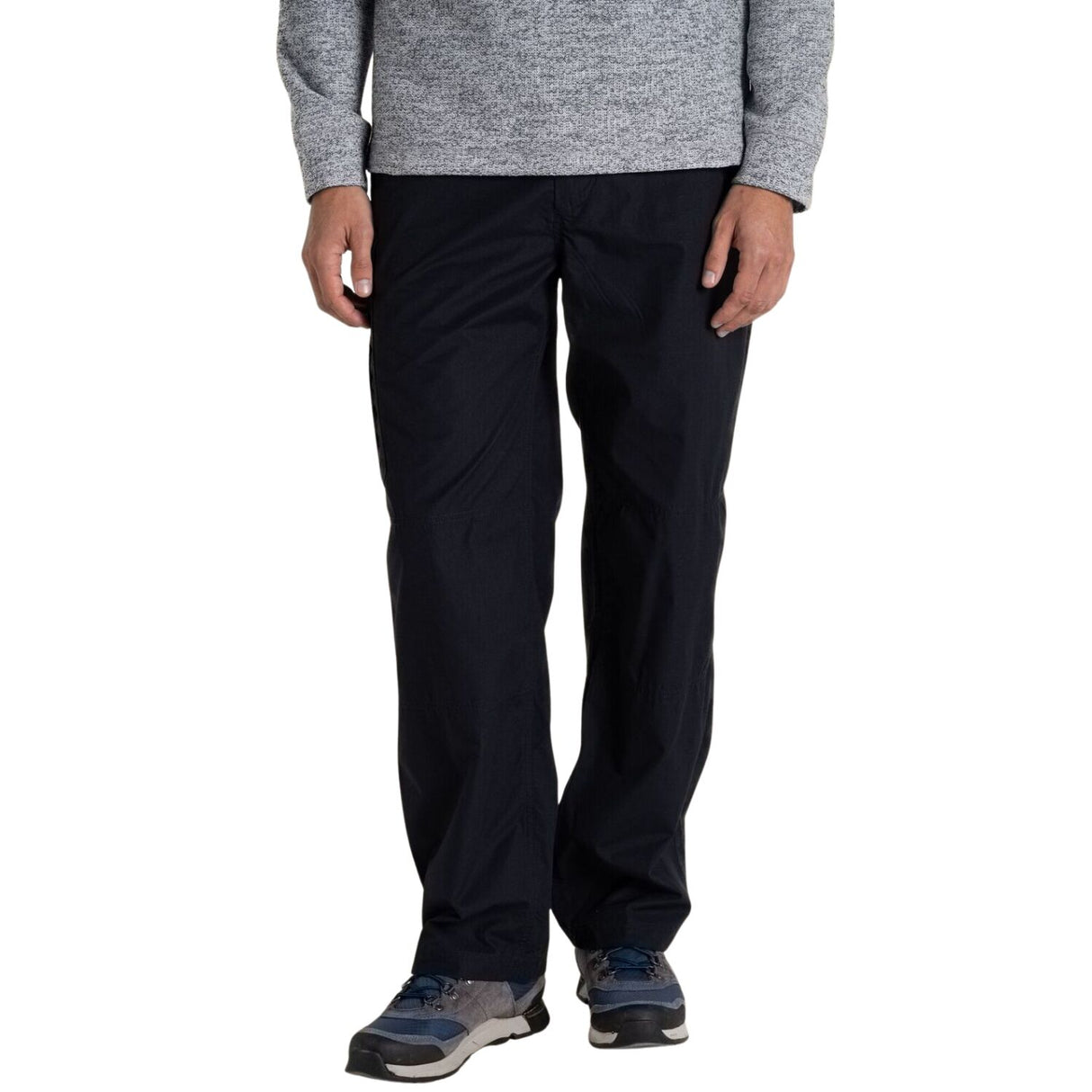 Craghoppers Mens Kiwi Classic Trouser UPF50+ Hiking Pants Quick Dry Recycled in Dark Navy