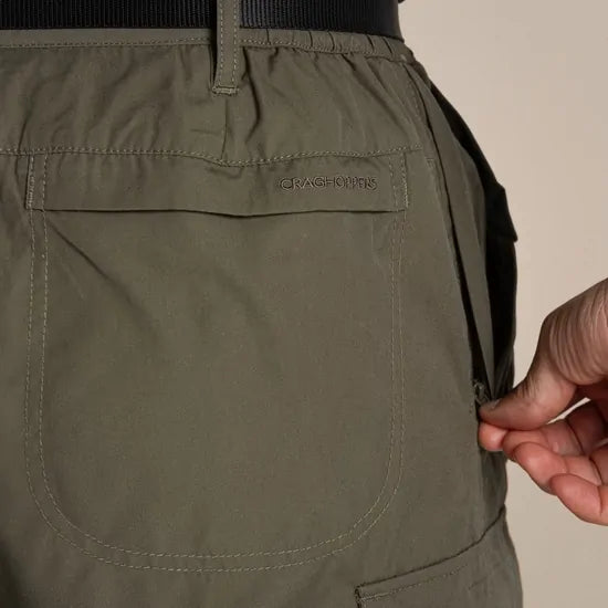 Craghoppers Mens Kiwi Classic Outdoor Trousers Pants (Regular) in Wild Olive