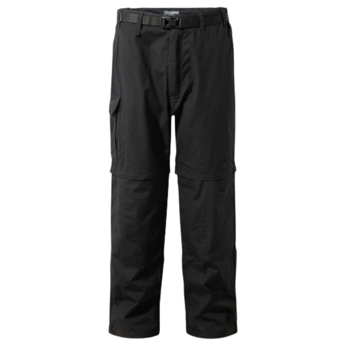 Craghoppers Mens Kiwi Convertible Trousers Pants/Shorts (Regular) in Black