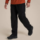 Craghoppers Mens Kiwi Convertible Trousers Pants/Shorts (Regular) in Black