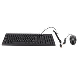 USB Keyboard & Mouse Set Key Board PC Mac Computer for Home Office