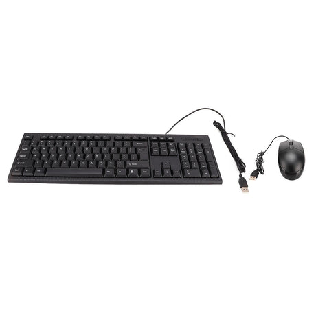 USB Keyboard & Mouse Set Key Board PC Mac Computer for Home Office