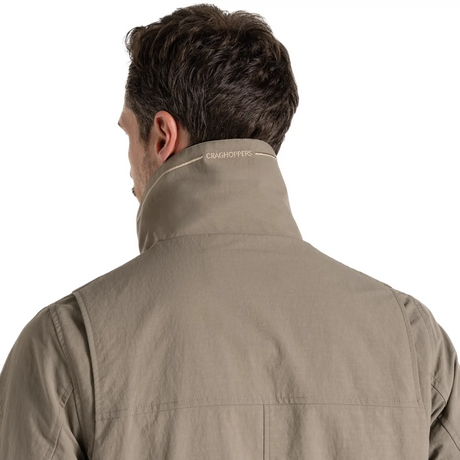 Craghoppers Mens NosiLife Adventure Technical Jacket IV in Pebble