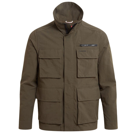 Craghoppers Mens Insect Repellent UPF50+ Travel Adventure Jacket IV in Woodland Green