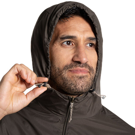 Craghoppers Mens Ovis Insect Repellent Wind Resistant UPF30+ Reversible Jacket in Woodland Green/Earthenware