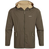 Craghoppers Mens Ovis Insect Repellent Wind Resistant UPF30+ Reversible Jacket in Woodland Green/Earthenware