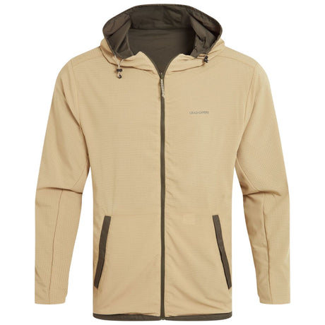 Craghoppers Mens Ovis Insect Repellent Wind Resistant UPF30+ Reversible Jacket in Woodland Green/Earthenware