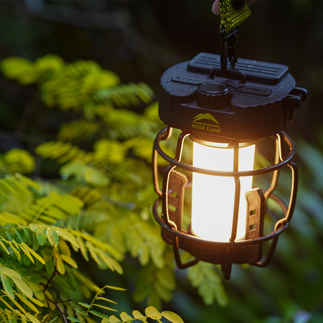 WILDLAND 5200mAh Rechargeable Camping Lantern Outdoor Hiking Light IPX5