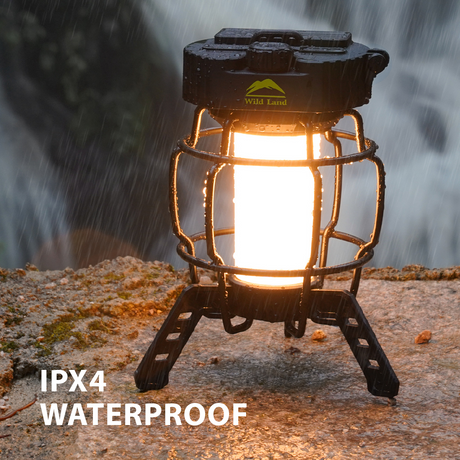 WILDLAND 5200mAh Rechargeable Camping Lantern Outdoor Hiking Light IPX5