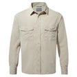 Craghoppers Kiwi Long Sleeve Outdoor Shirt in Oatmeal