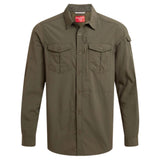 Craghoppers NosiLife Adventure III Long Sleeve Shirt in Woodland Green