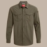 Craghoppers NosiLife Adventure III Long Sleeve Shirt in Woodland Green