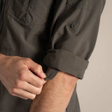Craghoppers NosiLife Adventure III Long Sleeve Shirt in Woodland Green