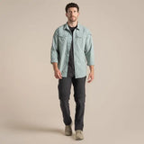Craghoppers NosiLife Adventure III Long Sleeve Shirt in Lichen Green