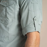 Craghoppers NosiLife Adventure III Long Sleeve Shirt in Lichen Green