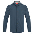 Craghoppers NosiLife Pro V Long Sleeve Travel Shirt in Blue Stone