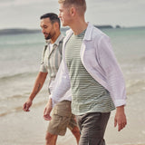 Craghoppers Mens Moro 100% Cotton Insect Repellent Long Sleeve Shirt in White