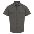 Craghoppers Kiwi II Short Sleeve UPF50+ Hiking Shirt in Cedar