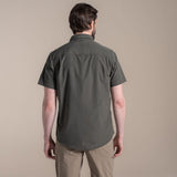 Craghoppers Kiwi II Short Sleeve UPF50+ Hiking Shirt in Cedar