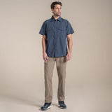 Craghoppers Kiwi II Short Sleeve UPF50+ Hiking Shirt in Ombre Blue