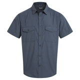 Craghoppers Kiwi II Short Sleeve UPF50+ Hiking Shirt in Ombre Blue