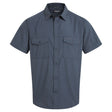 Craghoppers Kiwi II Short Sleeve UPF50+ Hiking Shirt in Ombre Blue