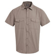Craghoppers Kiwi II Short Sleeve UPF50+ Hiking Shirt in Pebble