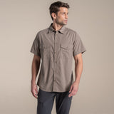 Craghoppers Kiwi II Short Sleeve UPF50+ Hiking Shirt in Pebble