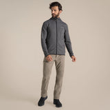 Craghoppers NosiLife Deft Hooded Travel Jacket in Black Pepper Marl